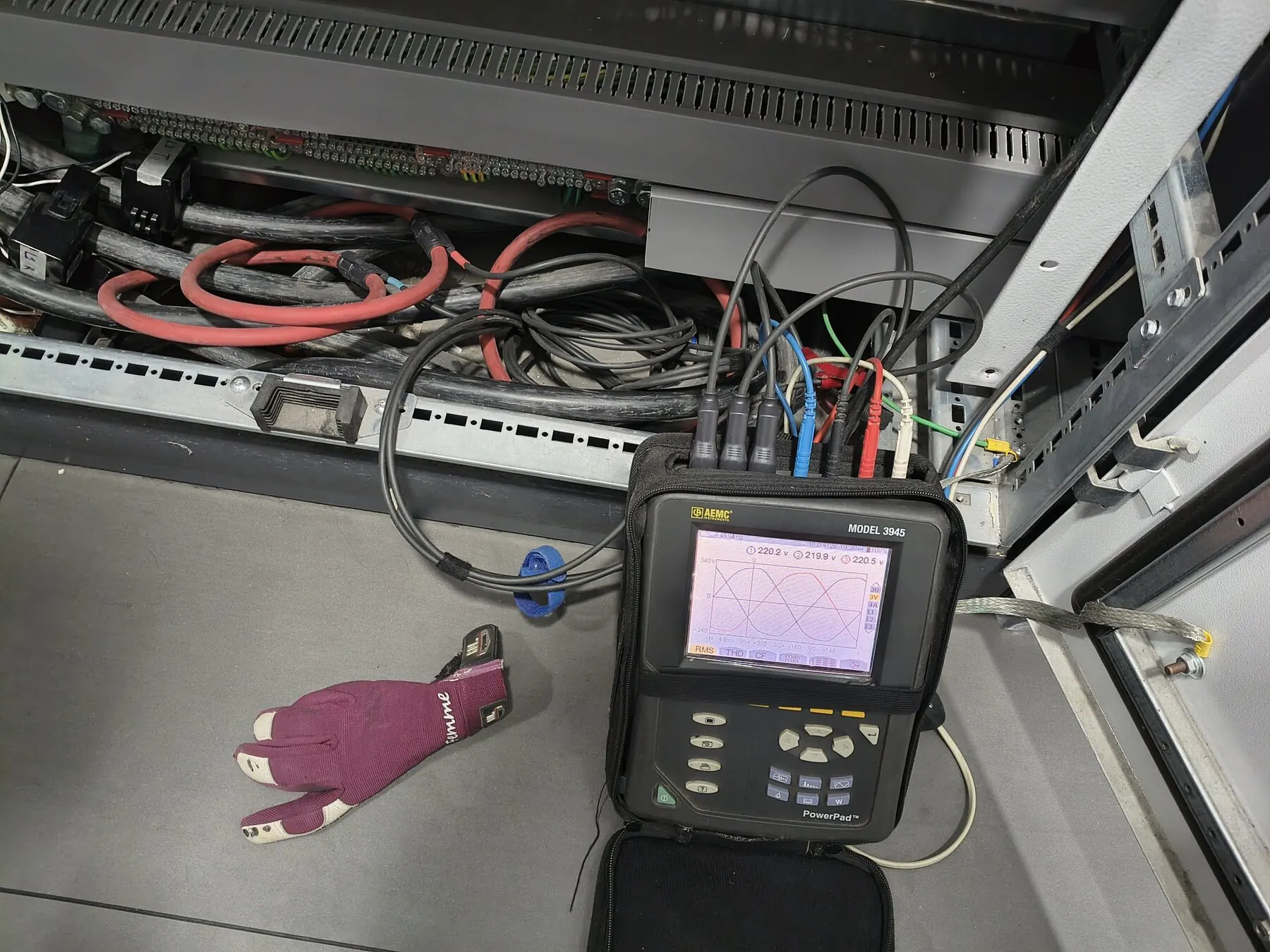 Analizador de red AEMC PowerPad 3945