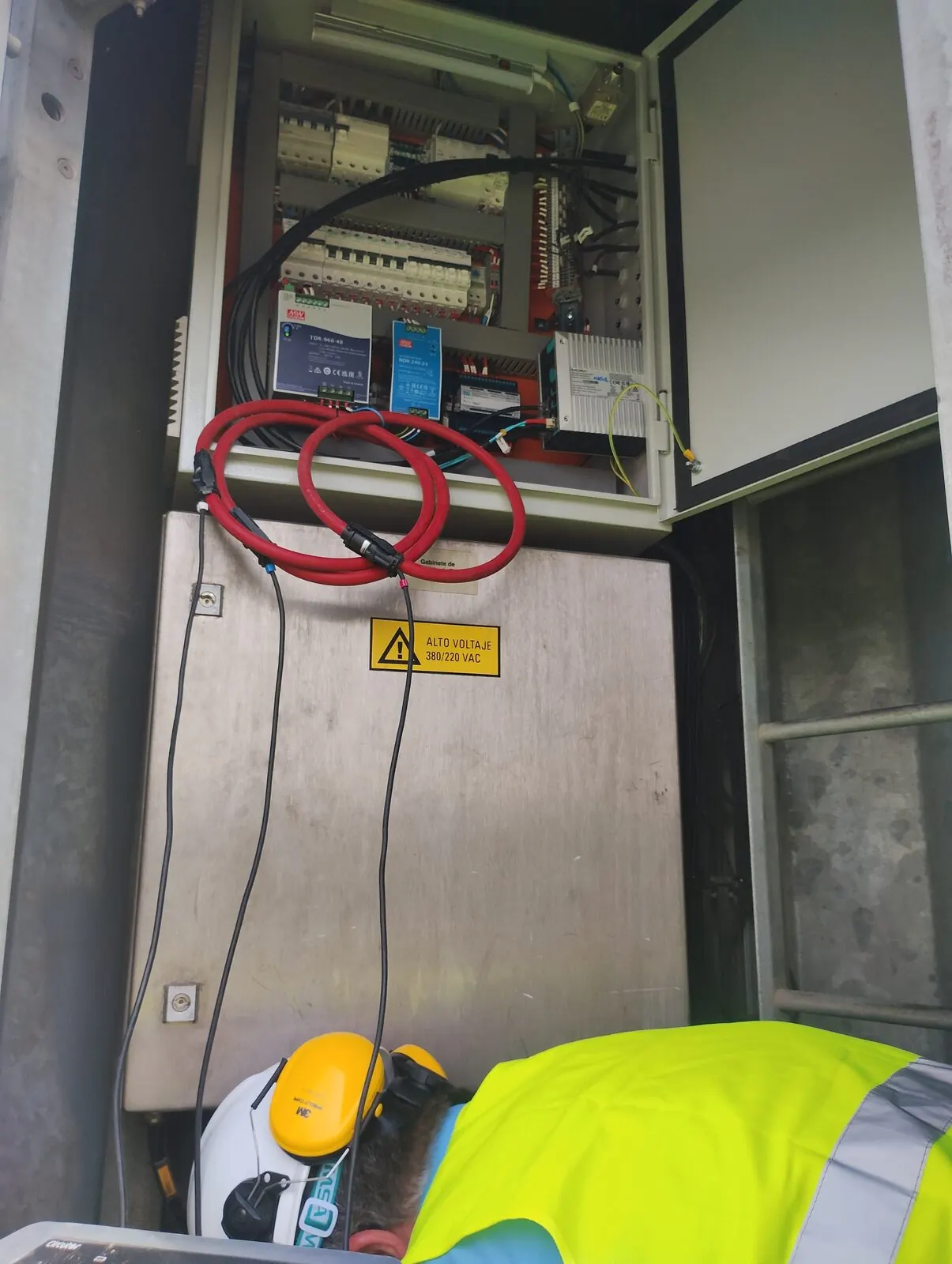 Mediciones eléctricas pórticos Autopista